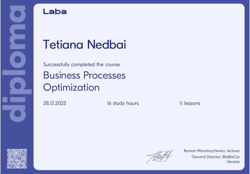 Сертифікат 5