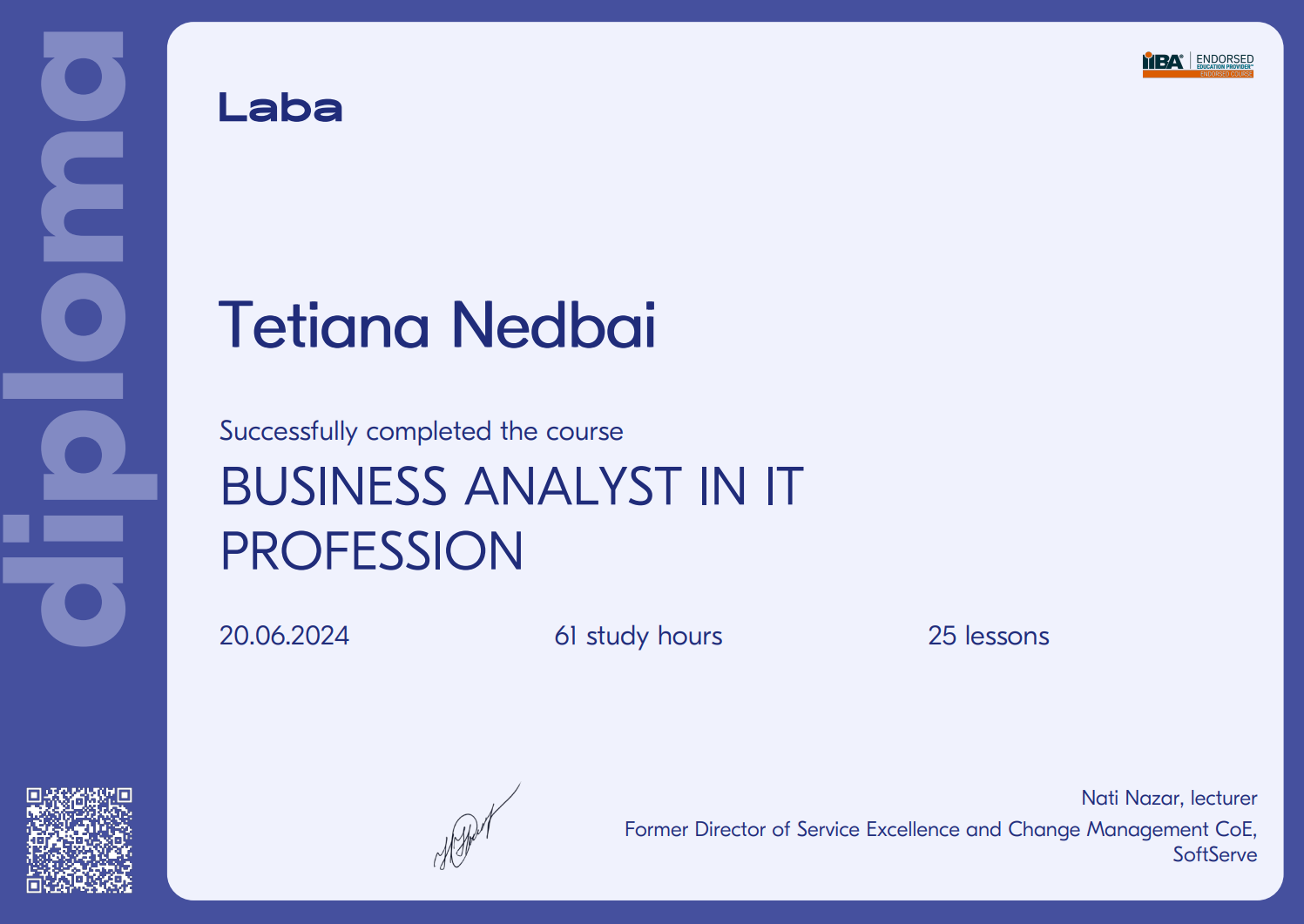 Сертифікат 6